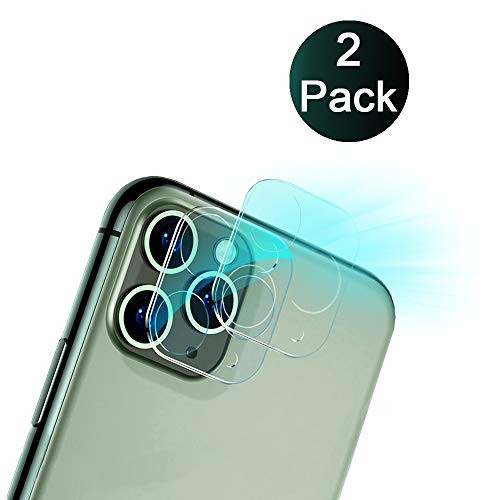 DouBX Hom for iPhone 11 Pro 11 Pro Max Camera Lens Protector  2 Pack  Tempered Glass for Apple iPhone 11 Pro Max Apple iPhone 11 Pro Ultra Thin 9H Anti Fingerprint Camera Screen Protector Film
