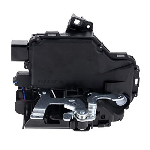 3B1837015AK Door Lock Latch Actuator Front Left Replacement for Volkswagen Beetle Jetta Golf GTI Passat Driver Side Door Lock Actuator Replace VW 3B1837015AS 3B1837015J 931 500