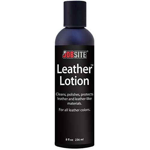 JobSite Premium Leather Lotion Softener   Conditioner  Cleans Polishes Protects   8 oz