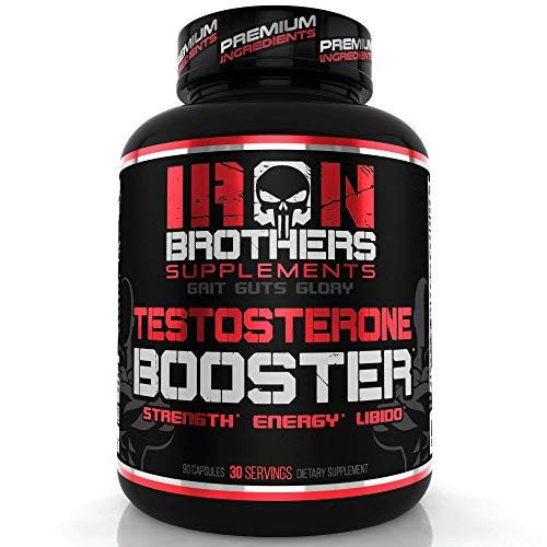 Testosterone Booster for Men   Estrogen Blocker   Supplement Natural Energy Strength   Stamina   Lean Muscle Growth   Promotes Fat Loss   Increase Male Performance  1 Bottle  90 Capsules Pills