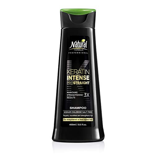Natural Formula Keratin Intense Shampoo Sodium Chloride Free Keratin Infused Shampoo Keratin Hair Repair Treatment For Straightened Hair Retains Frizz Free Straightening Results 3 x Longer 135 oz Natural Formula Keratin Intense Shampoo Sodium Chloride Free Keratin Infused Shampoo Keratin Hair Repair Treatment For Straightened Hair Retains Frizz Free Straightening Results 3 x Longer 135 oz