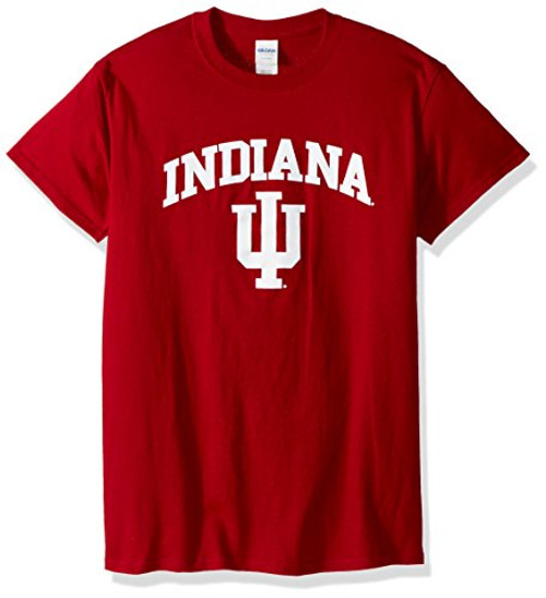 Campus Colors NCAA Adult Arch Logo Soft Style Gameday T Shirt Indiana Hoosiers Cardinal Medium Campus Colors NCAA Adult Arch Logo Soft Style Gameday T Shirt Indiana Hoosiers Cardinal Medium
