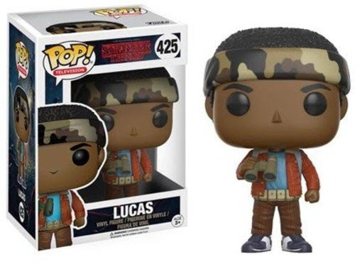 Funko POP Television Stranger Things Lucas Toy Figure Funko POP Television Stranger Things Lucas Toy Figure