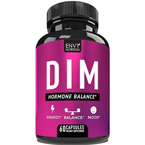 DIM Hormone Balance Supplement for Men and Women Estrogen Metabolism Menopause Relief Energy Mood 60 Day Supply 60 Caps DIM Hormone Balance Supplement for Men and Women Estrogen Metabolism Menopause Relief Energy Mood 60 Day Supply 60 Caps