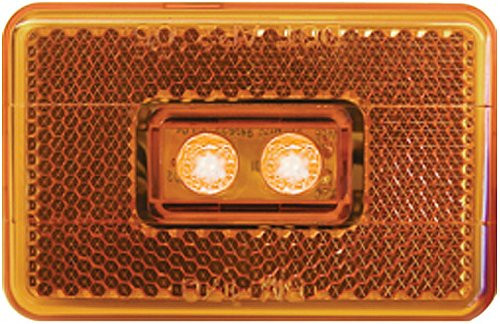 Peterson V170A Piranha Amber LED Clearance/Side Marker Light with Reflex (3001.7272)