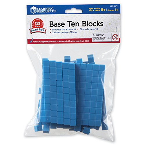 Learning Resources Base Ten Blocks Smart Pack