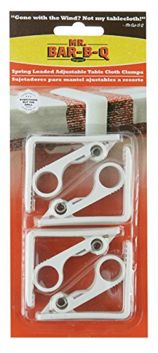 Mr. Bar-B-Q, Inc. 02108X Spring Loaded Adjustable Table Clamps