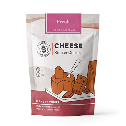 Fresh Cheese Starter Culture   Cultures for Health   Delicious homemade neufchatel chevre cottage cheese and more   No maintenance non GMO