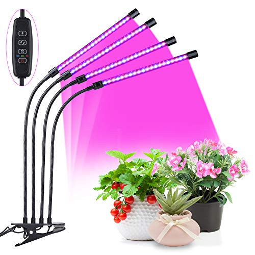 Grow Light Bulb Indoor Plant Grow Light for Indoor Plants 45W 5 Dimmable Levels Plant Grow Lights for Indoor Plants with Red Blue Spectrum Adjustable Gooseneck 3 9 12H Timer 3 Switch Modes Grow Light Bulb Indoor Plant Grow Light for Indoor Plants 45W 5 Dimmable Levels Plant Grow Lights for Indoor Plants with Red Blue Spectrum Adjustable Gooseneck 3 9 12H Timer 3 Switch Modes