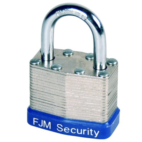 FJM Security A389-50 Laminated Steel Keyed Alike (A389) Keyed Padlock