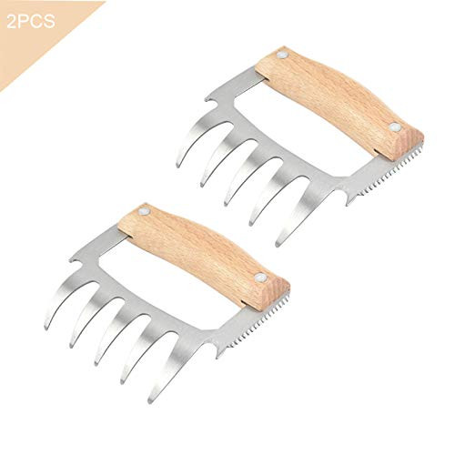 2pcs BBQ Meat Claws Shredding Meat ClawsChicken Shredder BBQ Meat Forks Stainless Steel Bear Claws Meat Shredder£¬Meat Claws for Shredding Pulling HandingCarving Food Turkey Chicken 2pcs BBQ Meat Claws Shredding Meat ClawsChicken Shredder BBQ Meat Forks Stainless Steel Bear Claws Meat Shredder£¬Meat Claws for Shredding Pulling HandingCarving Food Turkey Chicken