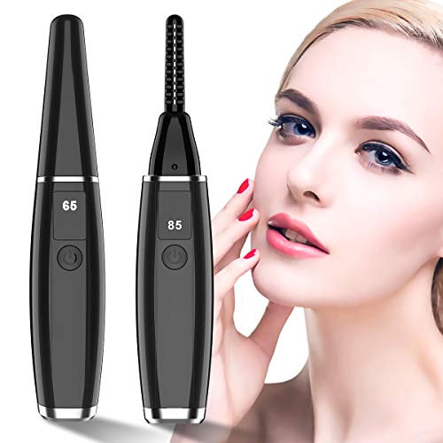 Heated Eyelash Curler?2020?NEW VERSION?Portable Electric Eyelash Curler?Mini USB Rechargeable Eyelash Curler for Eyelashes Curling Natural Quick Heating Long Lasting Safe ? Hassle Free Heated Eyelash Curler?2020?NEW VERSION?Portable Electric Eyelash Curler?Mini USB Rechargeable Eyelash Curler for Eyelashes Curling Natural Quick Heating Long Lasting Safe ? Hassle Free
