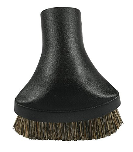Cen-Tec Systems 34839 Premium Dusting Brush Vacuum Tool with Soft Fill, Black