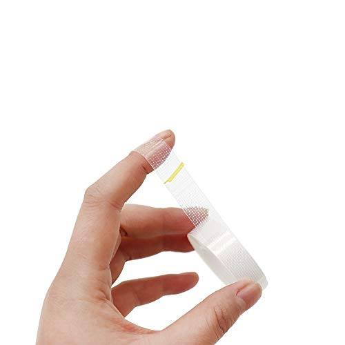 10 Rolls Eyelash Tapes for Extensions PE Micropore Tape Individual Adhesive Eye Sticker Medical Surgical Tape 1 2   x 10 Yards