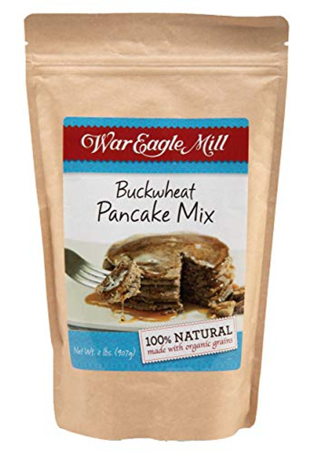 War Eagle Mill Buckwheat Pancake Mix 2lb 100 natural made with organic non GMO grains War Eagle Mill Buckwheat Pancake Mix 2lb 100 natural made with organic non GMO grains