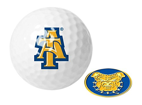 NCAA North Carolina A&T Aggies - Golf Ball One Pack with Marker