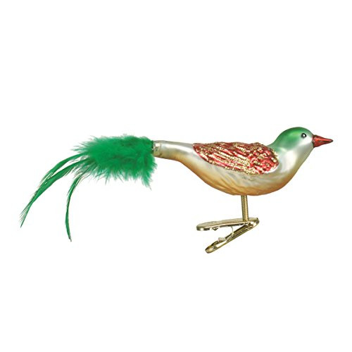 Old World Christmas Bird Glass Blown Ornament