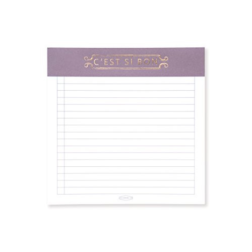 DesignWorks Ink Square Note Pad Dusty Purple  C est Si Bon