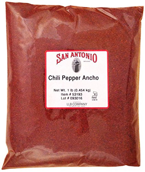 16 Oz Ground Ancho Chile Pepper Chili Powder