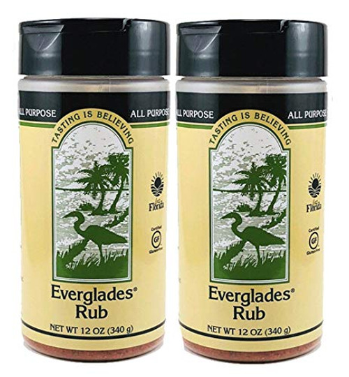 2 Pack Everglades Seasoning All Purpose Rub 2 12 Ounce Cans 2 Pack Everglades Seasoning All Purpose Rub 2 12 Ounce Cans