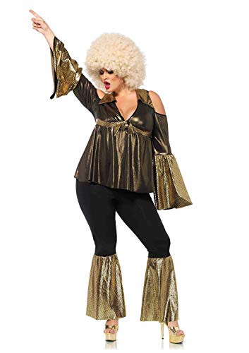 Leg Avenue Women s Costume Black Gold 1X   2X