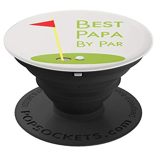Best Papa By Par Fathers Day Golf Gift For Golfing Golfer PopSockets Grip and Stand for Phones and Tablets Best Papa By Par Fathers Day Golf Gift For Golfing Golfer PopSockets Grip and Stand for Phones and Tablets