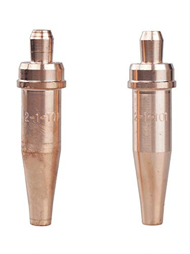 2 1 101 Acetylene Cutting Torch Tips Victor Style Heavy DutyPack of 2