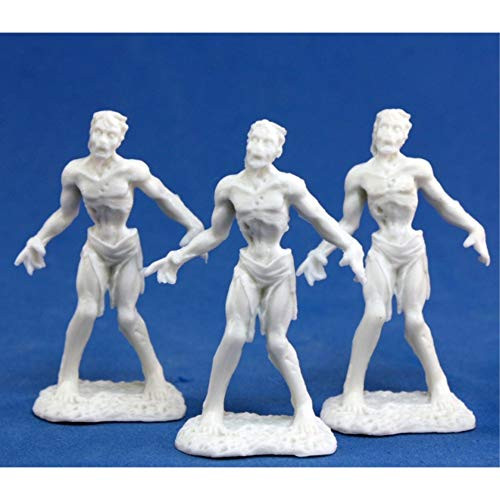 Reaper Miniatures 77053 Bones   Zombies Set Of 3