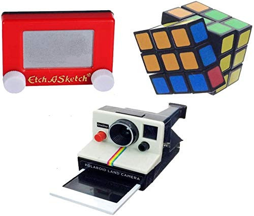 Worlds Smallest Rubik s Cube Etch a Sketch   World s Coolest Polaroid Camera Bundle Set of 3