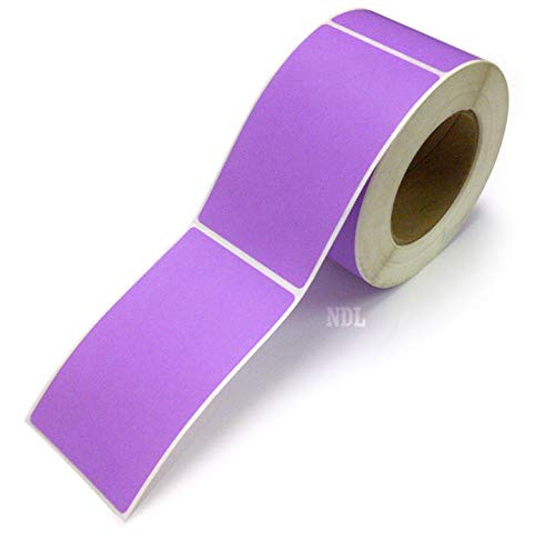 Next Day Labels 3 X 5 Rectangle Inventory Color Coding Labels 500 Per Roll  Fluorescent Purple