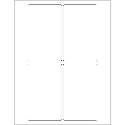 Tape Logic LL117 Laser Labels Rectangle 3  x 5  White  Pack of 400