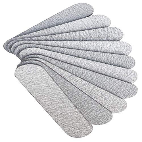Hulless Nail Files 25 Pcs Double Sided Emery Board 100 180 Grit Nail Buffering Files for Home and Salon Use 35 Inch