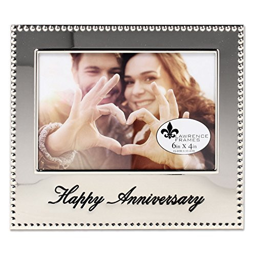 Lawrence Frames 4x6 Happy Anniversary Picture Frame