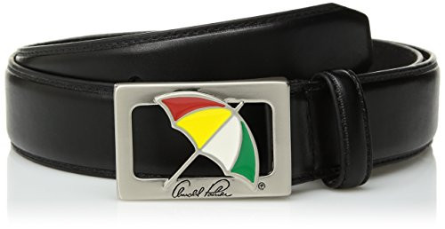 Arnold Palmer Men s Umbrella Buckle Golf Belt black 40