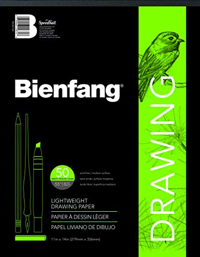 Bienfang Giant 11 by 14-Inch Drawing Paper Pad, 50 Sheets