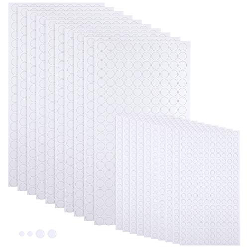 4000 Pieces Foam Dots Dual Adhesive 3D Foam Tapes Foam Pop Dots Adhesive Mount for Craft DIY Art or Office Supplies 20 Sheets Round 024 Inch 4000 Pieces Foam Dots Dual Adhesive 3D Foam Tapes Foam Pop Dots Adhesive Mount for Craft DIY Art or Office Supplies 20 Sheets Round 024 Inch
