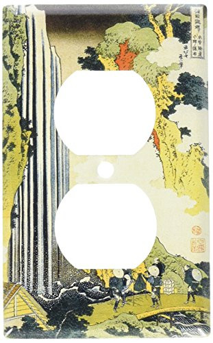Art Plates - Hokusai: Kirifuri Waterfall Switch Plate - Outlet Cover