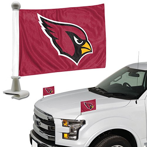 Promark NFL Arizona Cardinals Flag Set 2 Piece Ambassador Style Team Color One Size