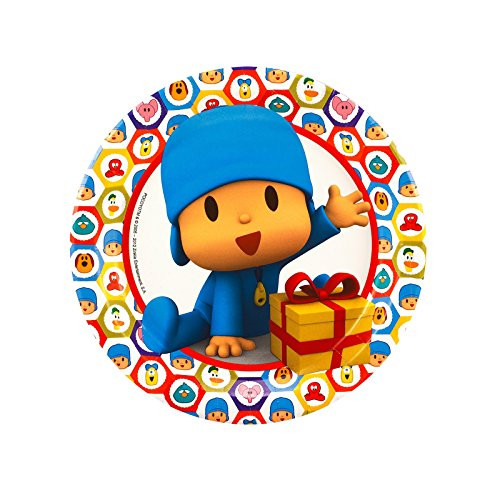 BirthdayExpress Pocoyo Party Supplies - Dessert Plates (8)