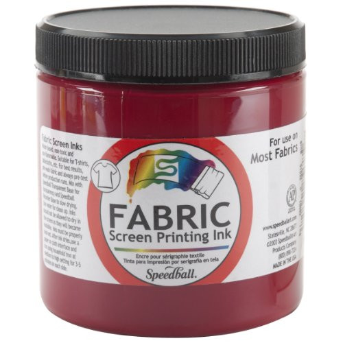 Speedball Art Products 465291 Fabric Screen Printing Ink, 8-Ounce, Process Magenta