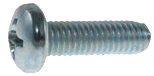 Clipsandfasteners Inc 100 M5 8 X 10mm Phillips Pan Head Metric Machine Screw