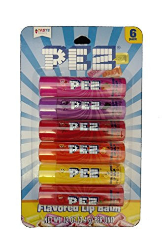Taste Beauty Smiles You Can Taste   6 Candy Flavored Lip Balms  PEZ