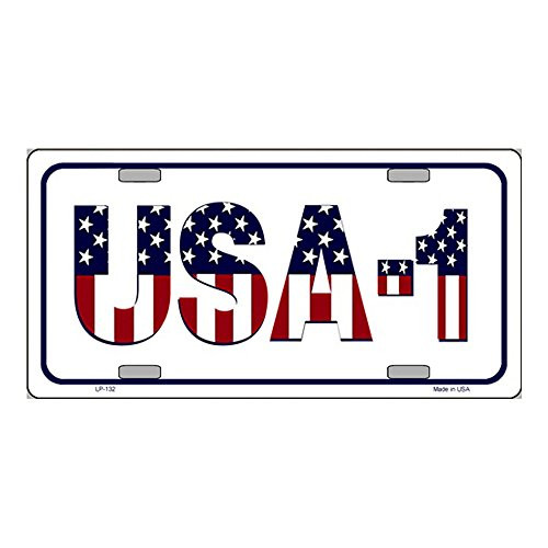 Smart Blonde USA 1 Novelty Vanity Metal License Plate Tag Sign Smart Blonde USA 1 Novelty Vanity Metal License Plate Tag Sign