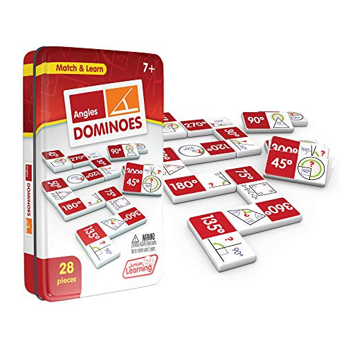 Junior Learning Angles Dominoes Educational Action Games