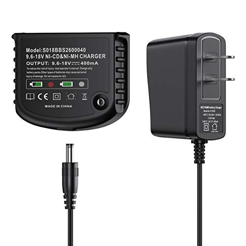 Powerextra 12V 144V 18V Dual Chemistry Battery Charger 90556254 01 for Black Decker 96V 18V NiCad   NiMh Battery HPB18 HPB18 OPE FSB18 HPB14 FSB14 HPB12 FS12B