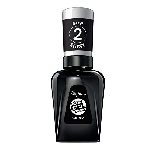Sally Hansen Miracle Gel Nail Polish   Shiny Top Coat   05 Fl Oz  Packaging May Vary
