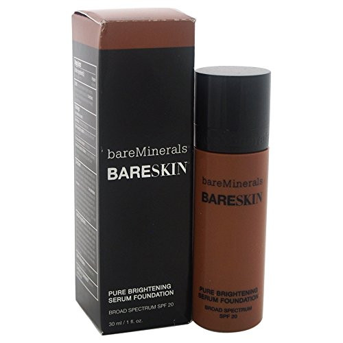 bareMinerals Pure Brightening Serum SPF 20 All Skin Types Bare Mocha 20 Foundation for Women 1 Fl Oz