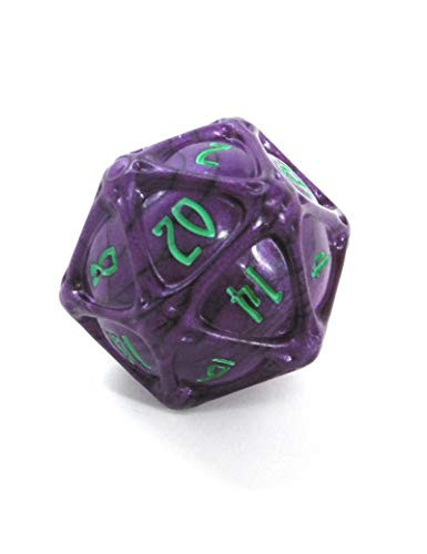 PolyHero Dice  Wizard 1D20 Orb  Wizard Wizardstone Mystic Runes