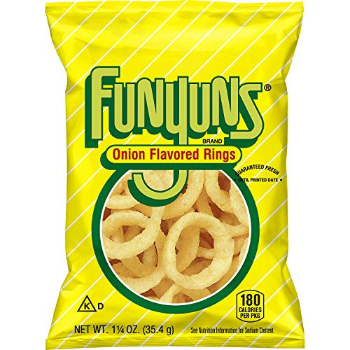 Funyuns Onion Flavored Rings 125 Ounce  Pack of 64