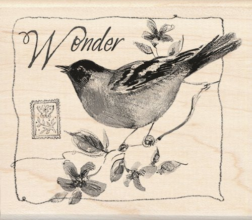 Inkadinkado Wood Stamp Wonder Bird